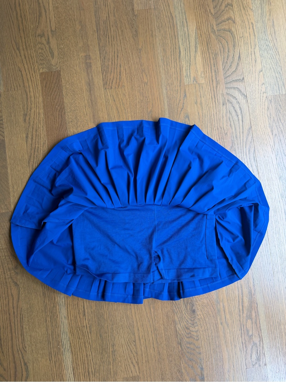 Wilson Midtown Tennis Skirt & Brami SET Royal Blue w White Stripe Small & Medium - Picture 4 of 15